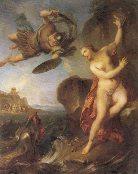 Francois Lemoine Perseus and Andromeda Sweden oil painting art